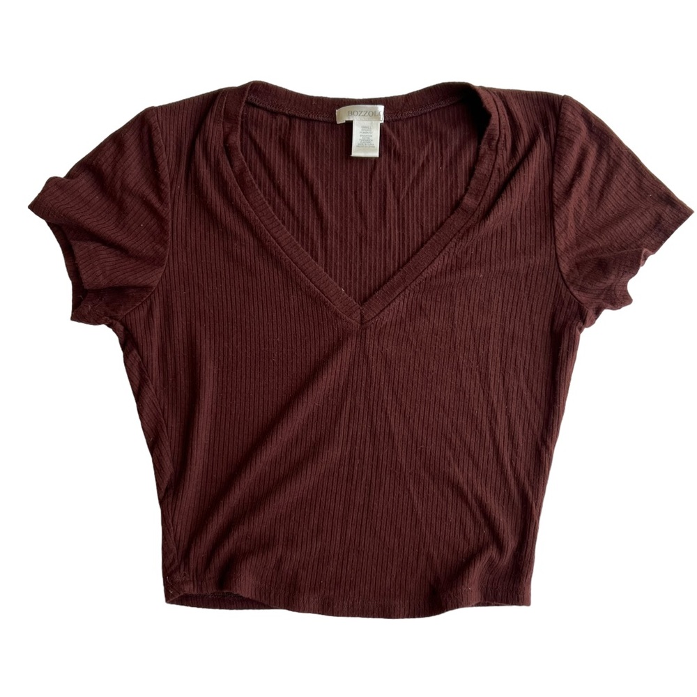 Brown Tight Top